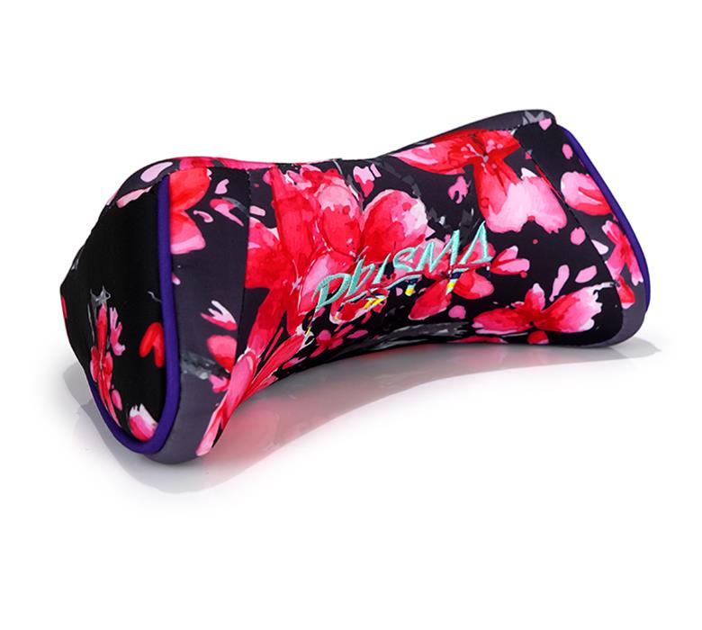 Memory Foam Neck Pillow for Any Seats, Prisma Sakura Print