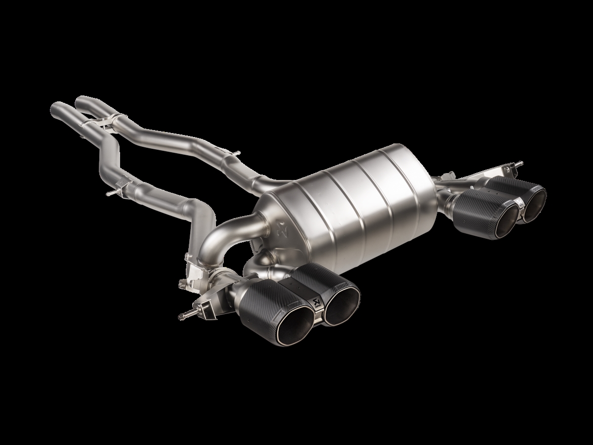 S-BM-TI-33H Slip-On Line for 2021 Plus BMW M3 & M4, Titanium