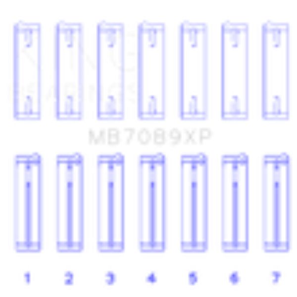 MB7089XP Performance Main Bearing Set for Volkswagen VR6 2.8L