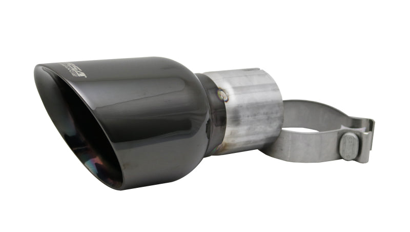 TK009BLK 3 in. Inlet & 4.5 in. Outlet Single Universal PVD Pro-Series Tip Kit, Black