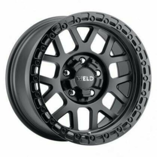 20 x 9 in. 6 x 135 mm & 6 x 139.7 mm Bolt Pattern 0 mm Offset 5 in. Backspacing Off-Road W104 Cinch Wheel, Satin Black - 106.1 mm Center Bore -  Weld, W10409098501