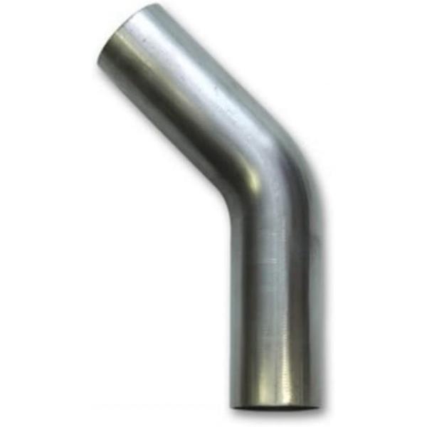 3 in. OD T304 Stainless Steel 45 deg Mandrel Bend