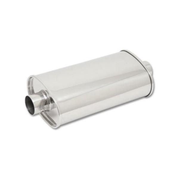 1136 5 x 9 x 15 in. 3 in. Inlet & Dual Outlet StreetPower Oval Muffler
