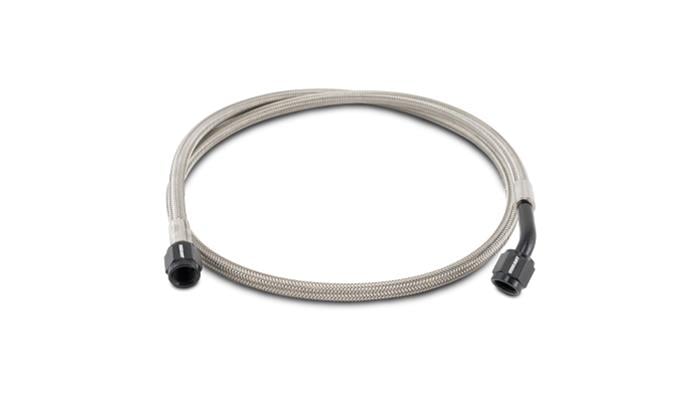 10278 36 in. Length 45 deg -4AN Hose End Style Straight Pre-Assembled Hose Assemblies