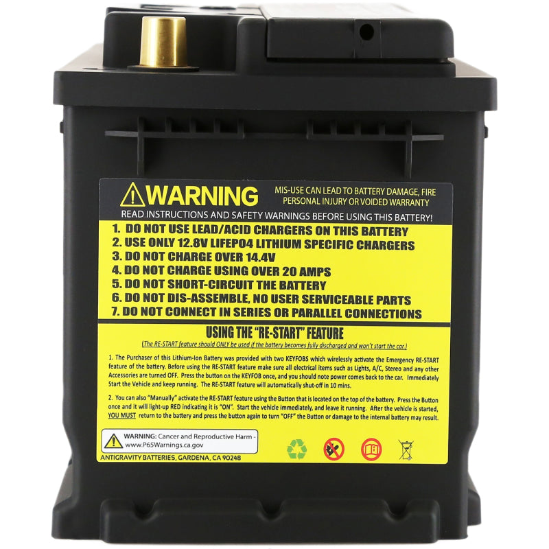 AG-H6-30-16 H6 & Group 48 Lithium Car Battery -  Antigravity Batteries