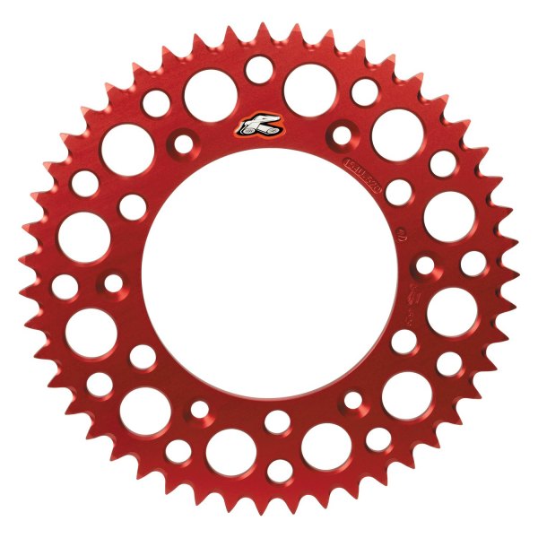 Red Rear Sprocket - 53 Teeth - Lightweight Aluminum