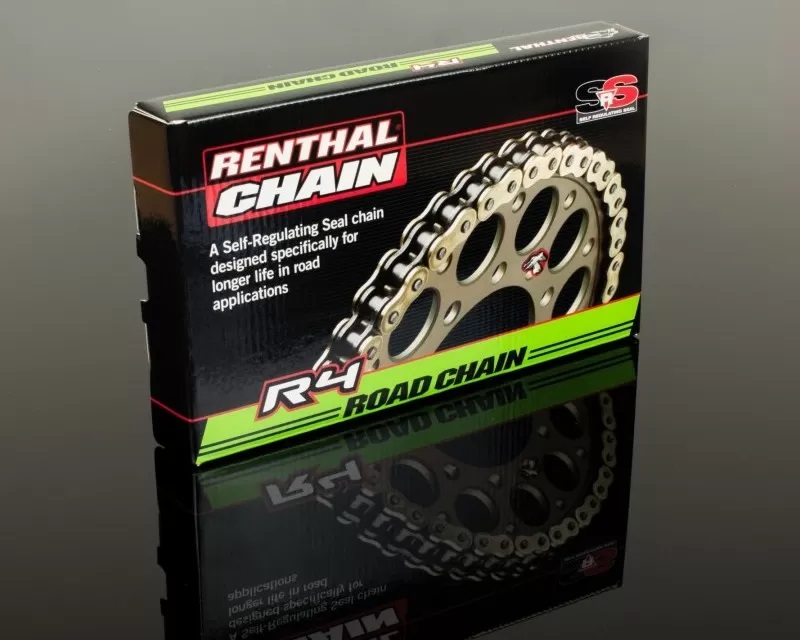 Renthal 520 R4 SRS Road Chain - Gold, 120 Links
