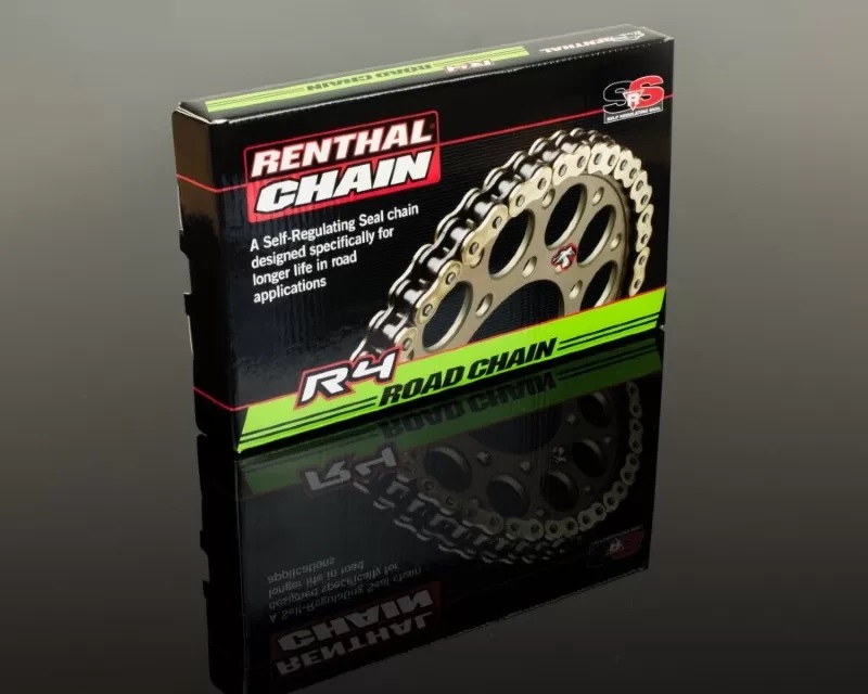 Renthal 525 R4 SRS Road Chain - Gold, 120 Links