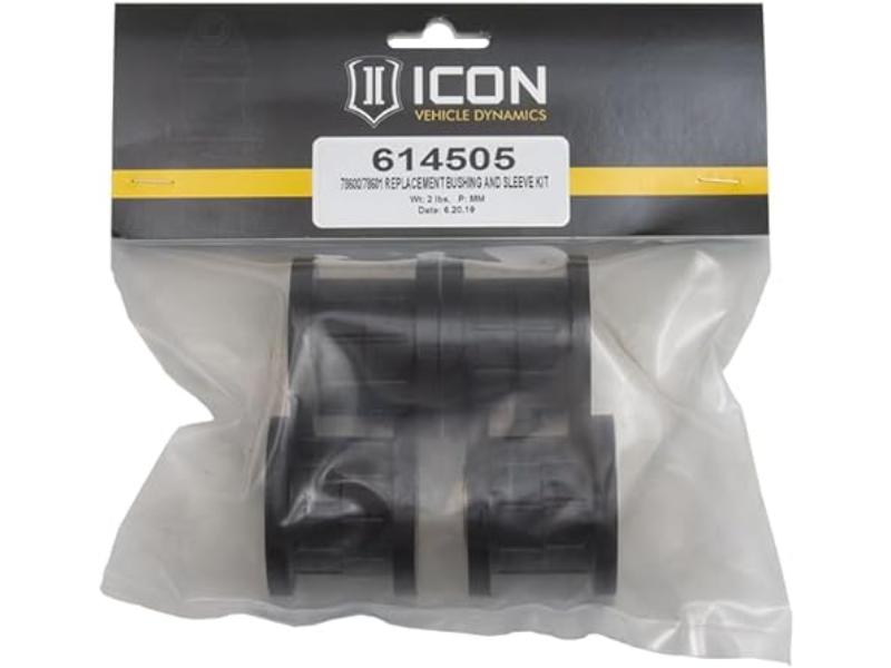 614505 Replacement Bushing & Sleeve Kit for 2007-2021 Chevy Tahoe, Black