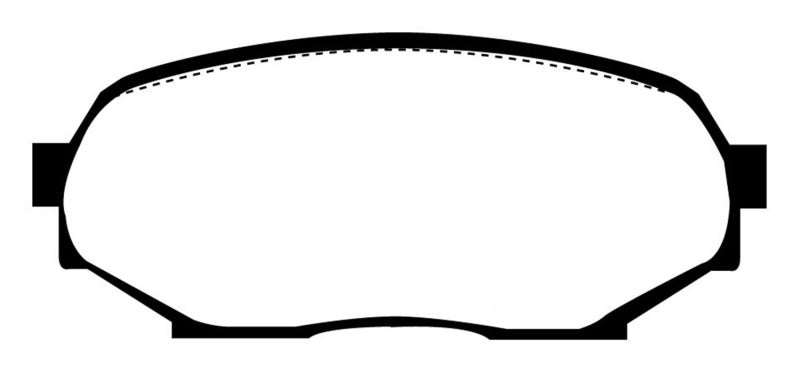 DP3802C Redstuff Front Brake Pads forr 1990-1993 Geo Storm 1.6T