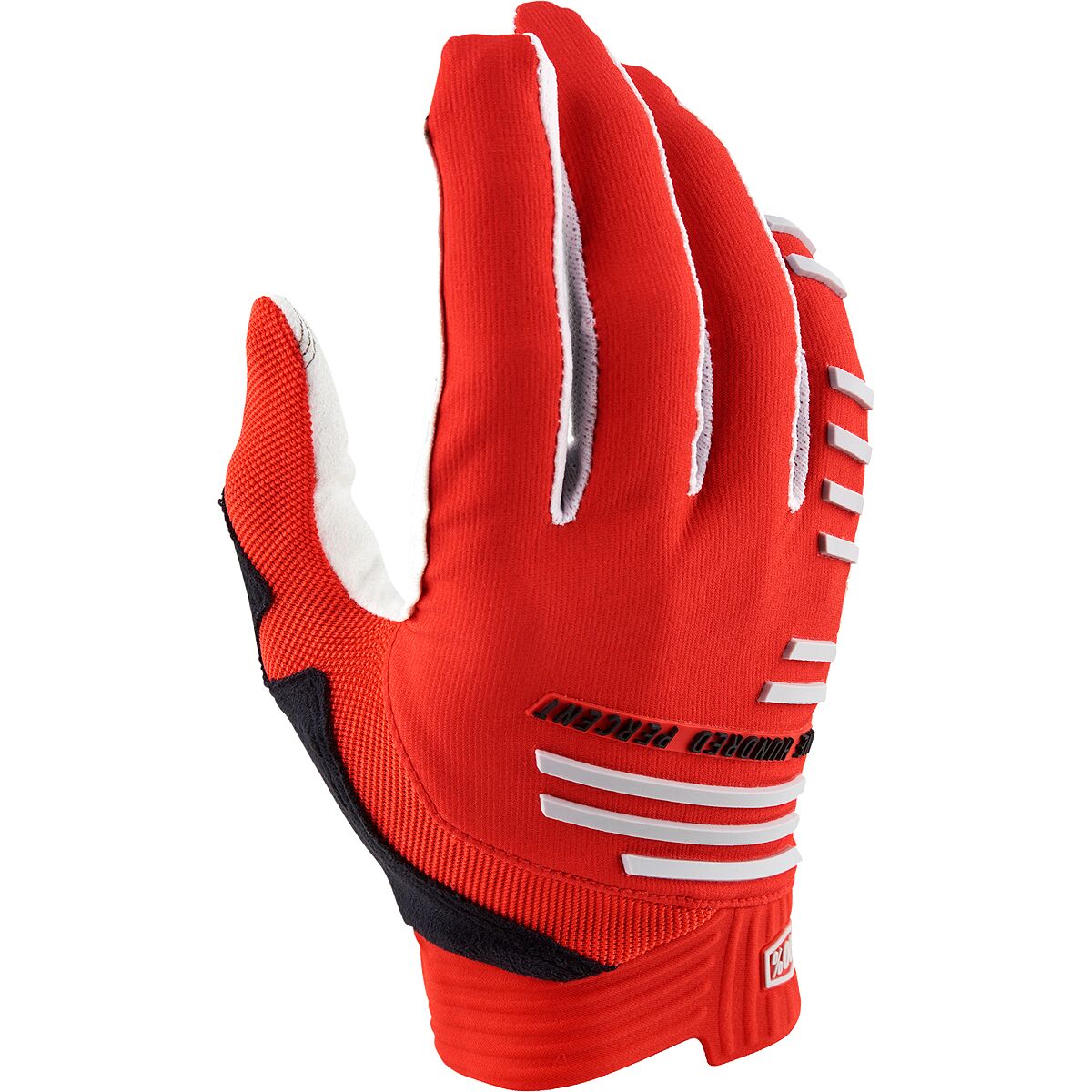 Picture of 100 Percent 10027-00016 Rcore Racer Gloves&#44; Red - Medium