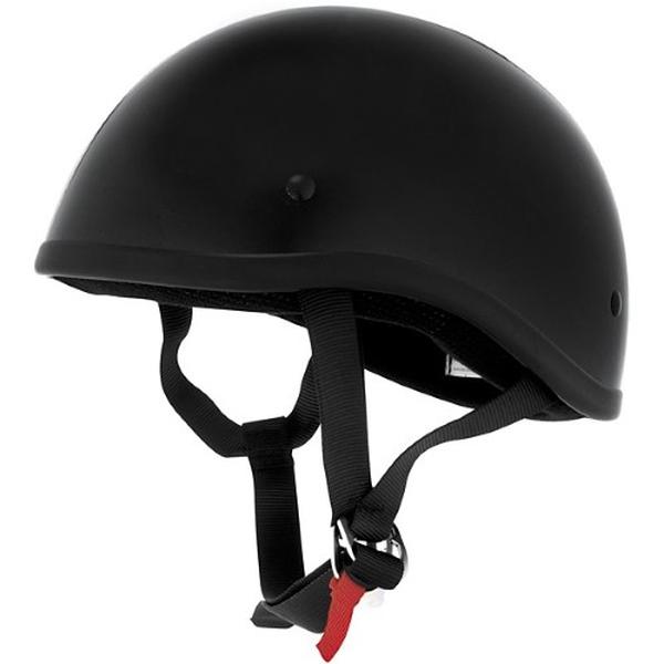 Original Motorcycle Solid Helmet, Black - Small
