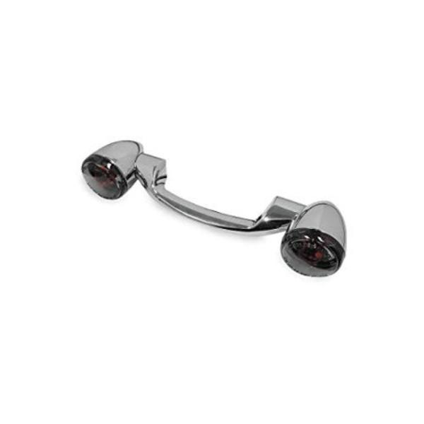 491158 Smoke Lens & Chrome Turnsignal Bar Kit