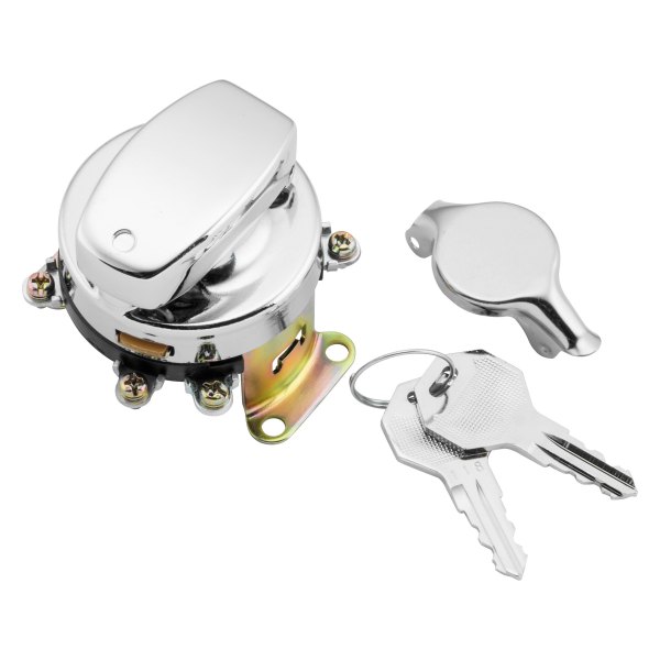492237 Fat Bob Style Switch for 1958-1964 Harley Davidson Duo-Glide, Chrome