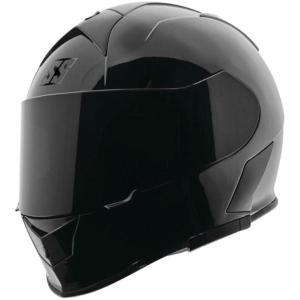880491 SS900 Solid Motorcycle Helmet, Gloss Black - 2XL