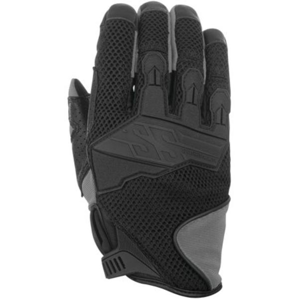 Lightspeed Mesh Mens Textile Motorcycle Gloves, Gray - Large