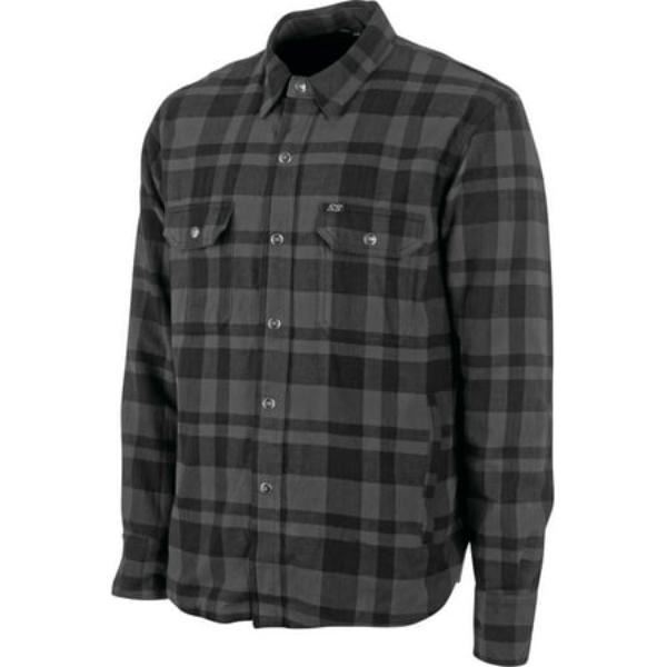 Black 9 2.0 Moto Shirt, Gray - 3XL