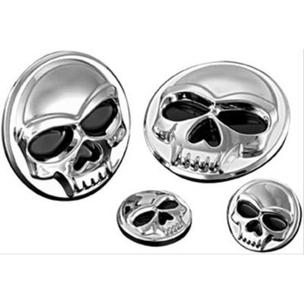1492 Universal Chrome Zombie Medallions Small Emblem
