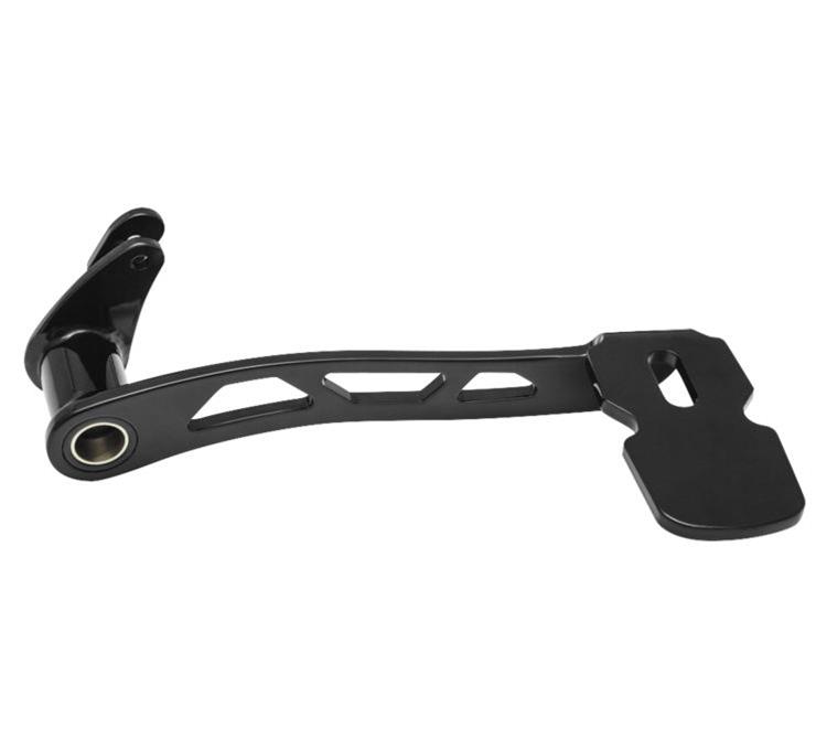 9643 Black Girder Extended Brake Pedals without Lowers for 2014-2019 Touring & Trike