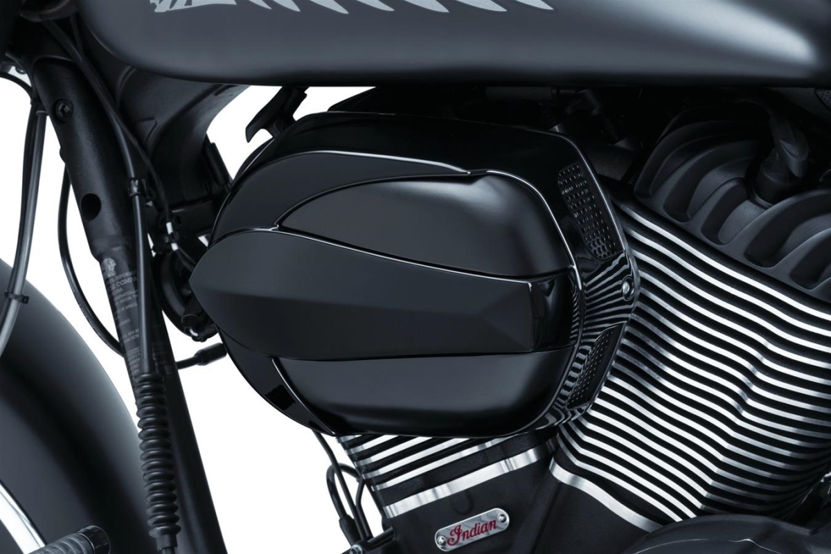 9271 Black Shope Air Cleaner for Indian Chieftain