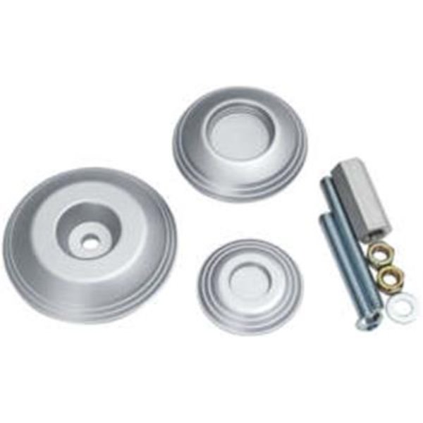 Silver Lodestar Rear Axle Slider for 2014-2021 BMW R Nine T