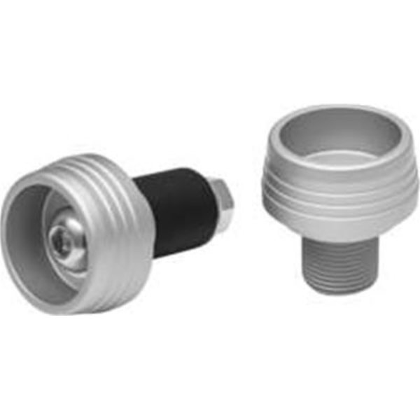 3816 Silver Lodestar Front Axle Slider