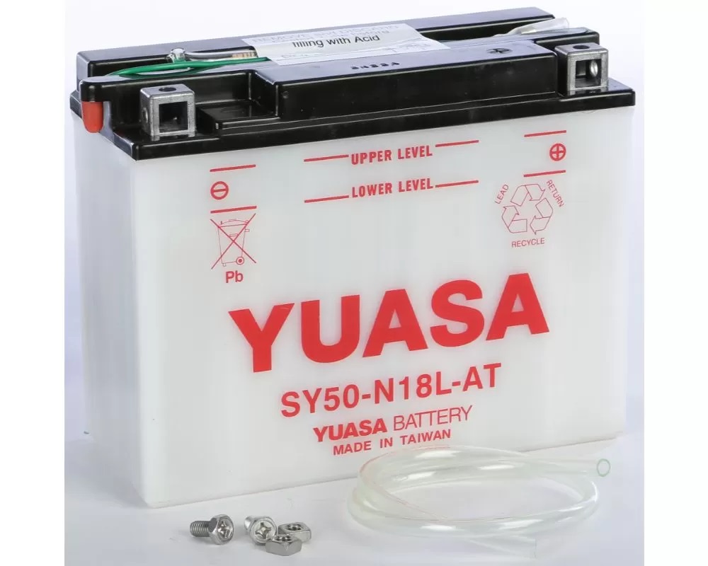 Yuasa SY50-N18L-AT Yumicron Conventional Battery