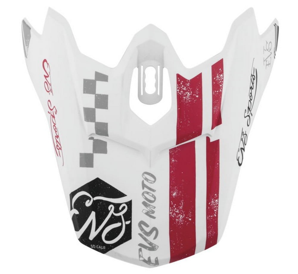 H16T3F-VSMW T3 Fury Visor, Matte White