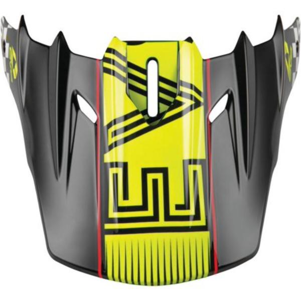 HE20T5T-VSBK T5 Torino Visor, Black