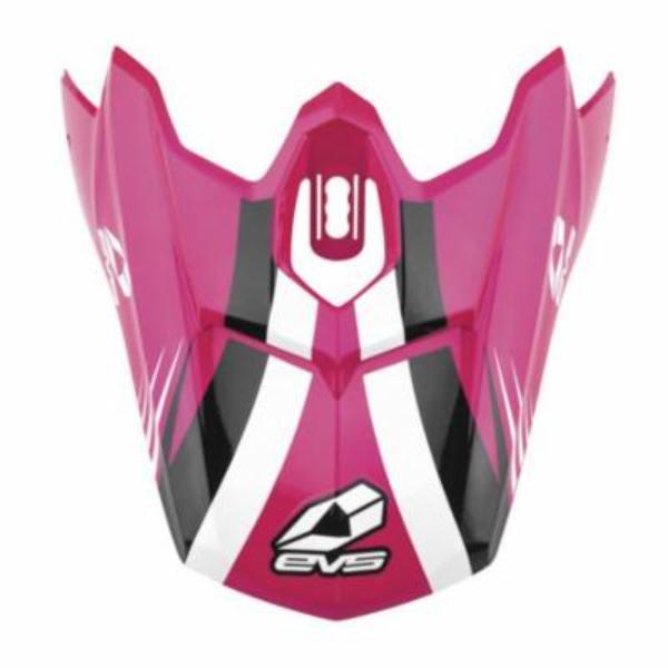 H16T3W-VSPWBK T3 Works Visor - Pink, White & Black