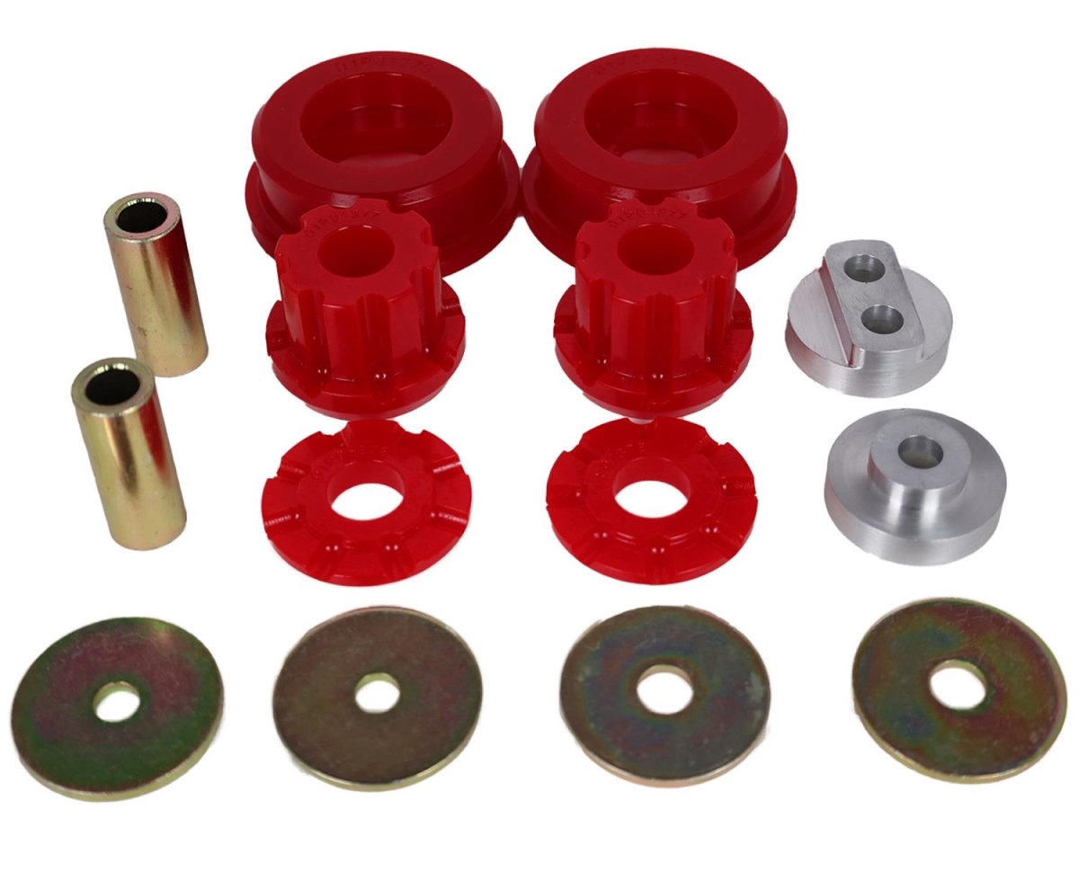 8.1107R Red Rear Differential Bushing Set for 2001-2005 Lexus IS300