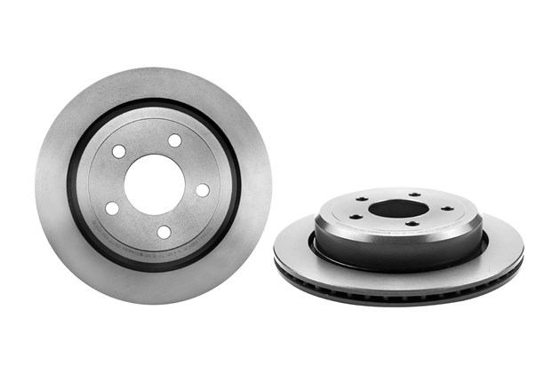09.8871.11 19 mm Rear Premium UV Coated OE Equivalent Rotor for 2003-2011 Ford Crown Victoria & Mercury Grand Marquis