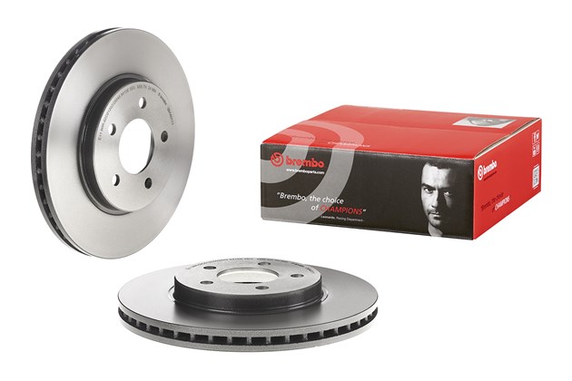 09.A401.11 26 mm Front Premium UV Coated OE Equivalent Rotor for 2005-2012 Ford Escape, 2005-2006 Mazda Tribute