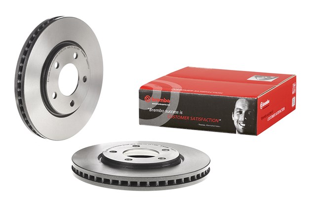 09.8977.11 28 mm Front Premium UV Coated OE Equivalent Rotor for 2001-2007 Town & Country, 2001-2003 Voyager