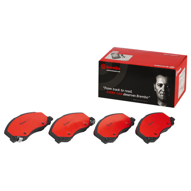 P59055N 19 mm Front Premium NAO Ceramic OE Equivalent Pad for 2014-2016 Regal, 2010-2015 Chevy Camaro & 2011-2017 Caprice