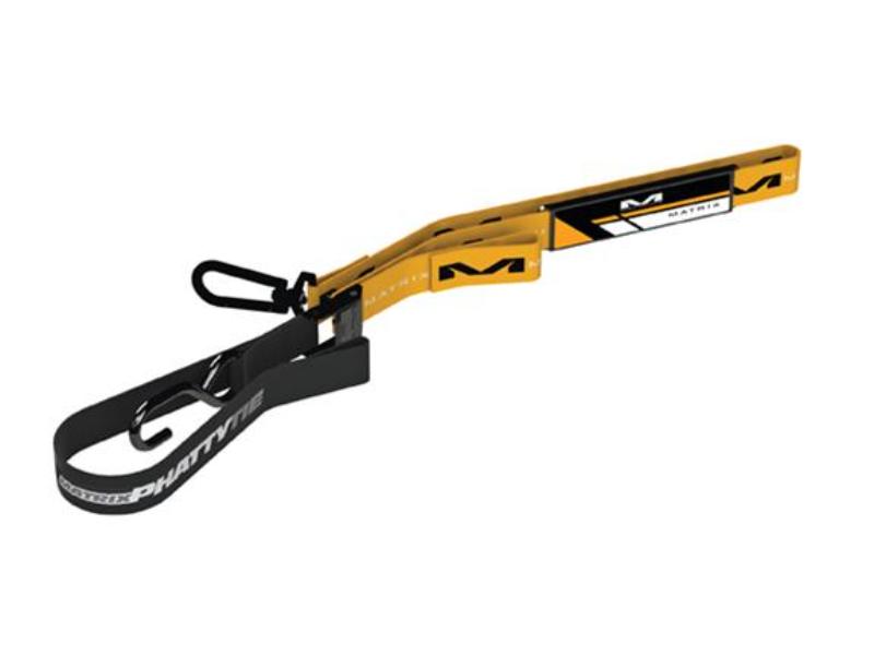 Matrix Concepts M1 Phatty Tie Downs - Orange, 1.5" / Pair