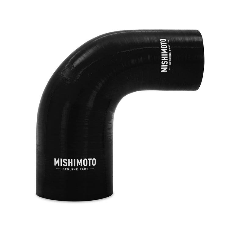 MMCP-R90-3035BK 90 deg 3 to 3.5 in. Silicone Reducer Coupler, Black