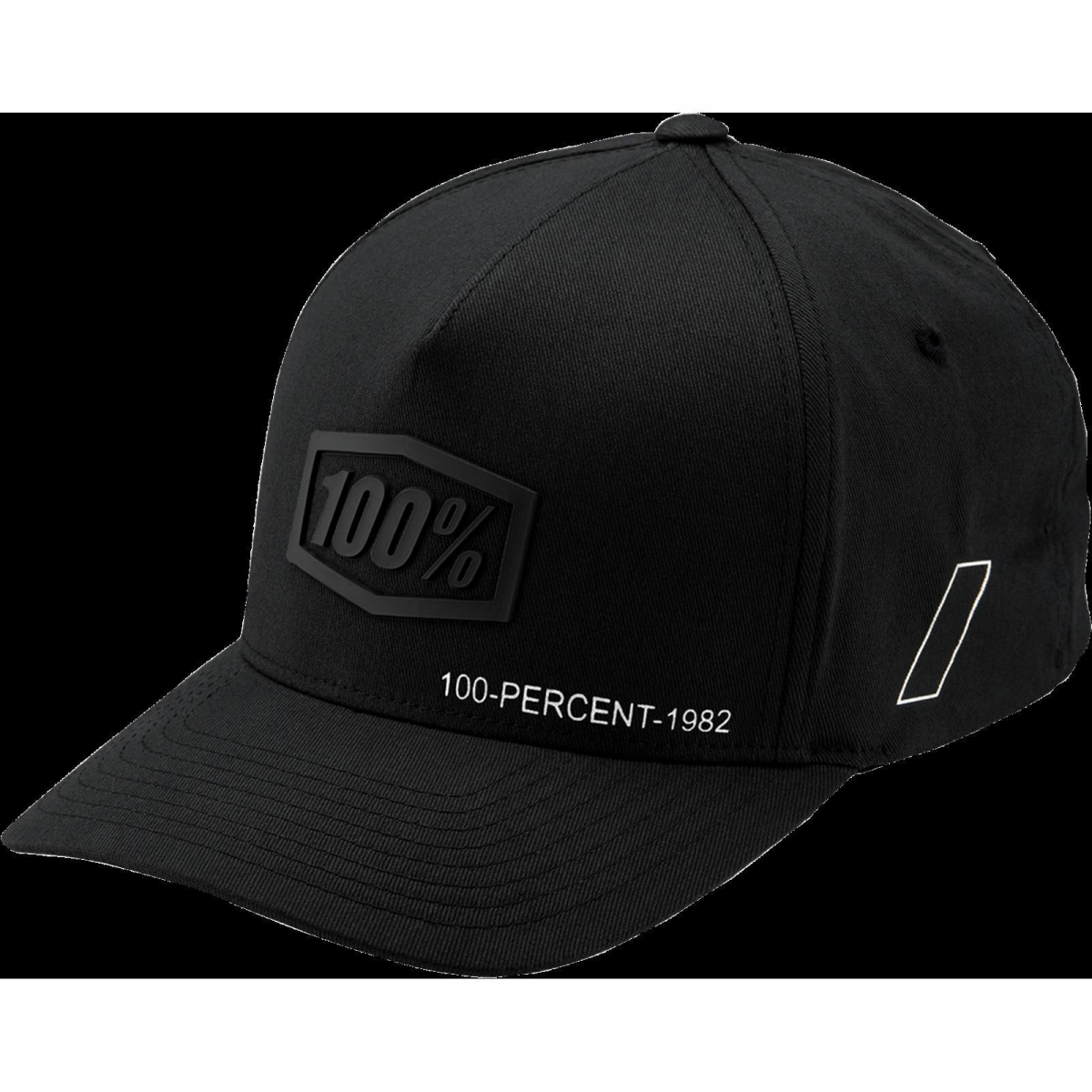 Picture of 100 Percent 20092-001-18 Shadow Hat&#44; Black - Large & Extra Large
