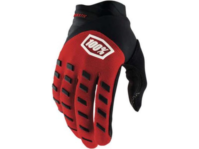 Picture of 100 Percent 10000-00028 Airmatic Gloves&#44; Red & Black - Extra Large