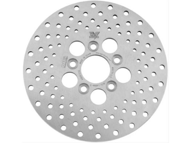 666825 Front 11.8 Rotor Solid Holes