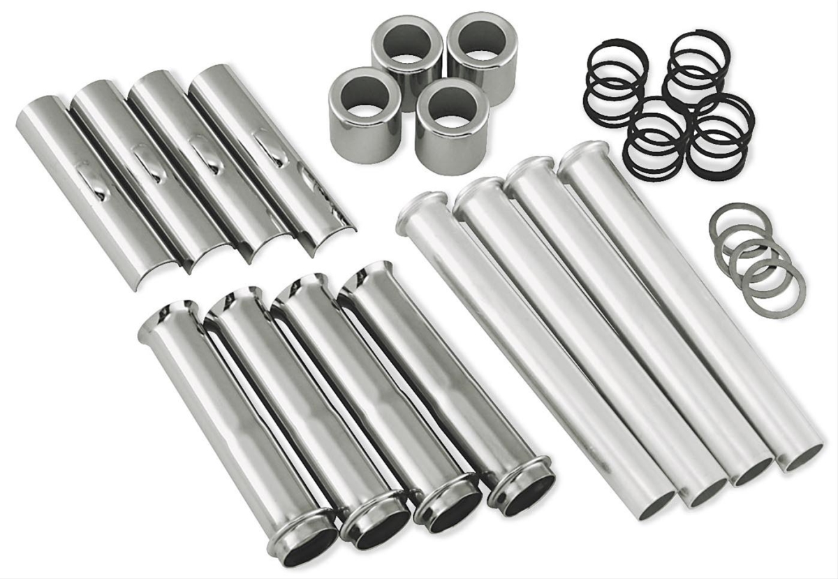 420620 Pushrod Cover Kit, Chrome