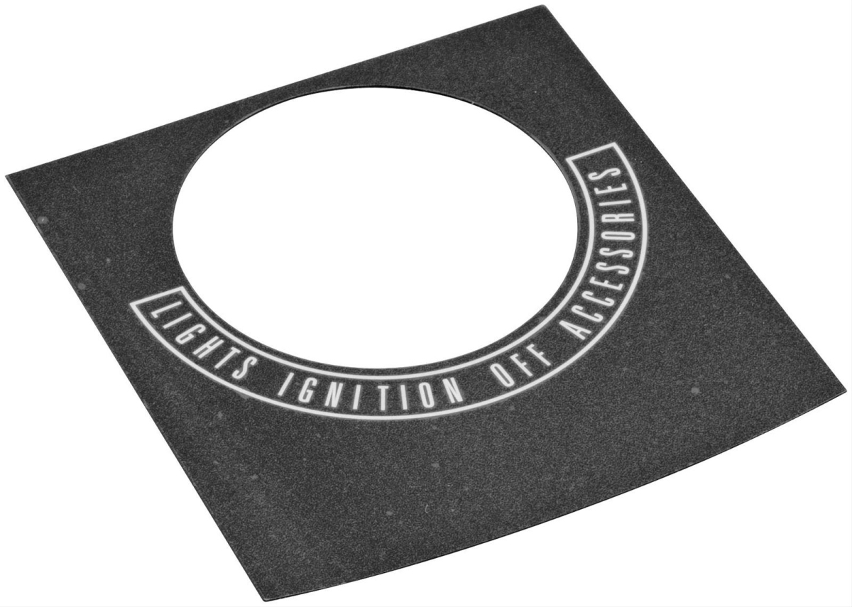 490589 Dash Switch Decal - Pack of 5