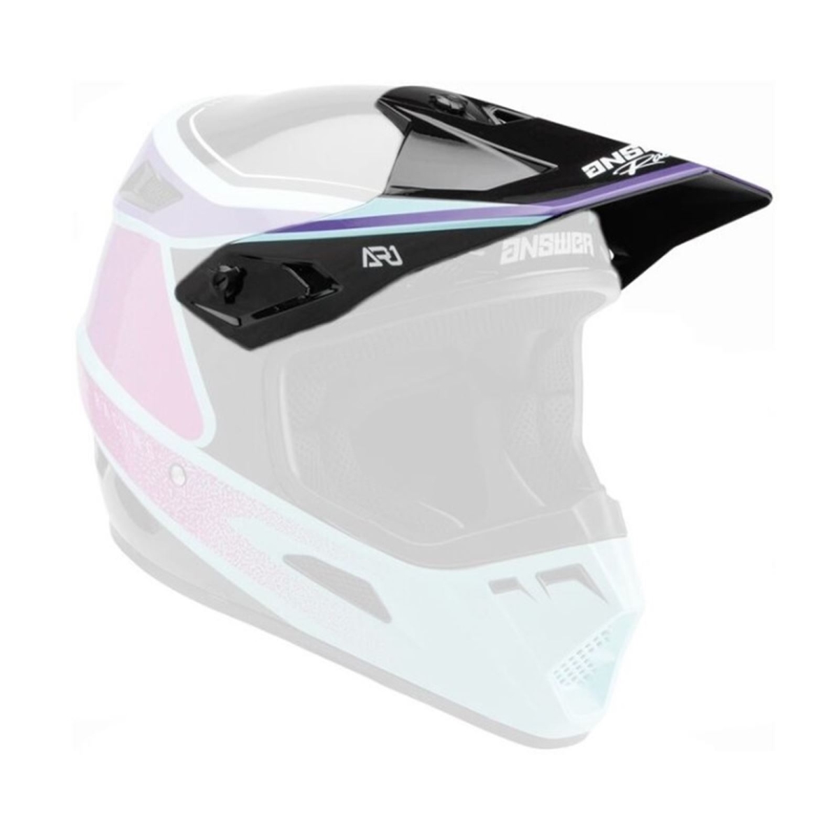 Picture of Answer 447091 AR1 Vivid Visor Pursea Helmet Replacement Parts
