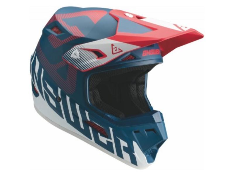 Picture of Answer 447662 Ar1 V2 Bold Bold Helmet&#44; Red&#44; White & Blue - Small
