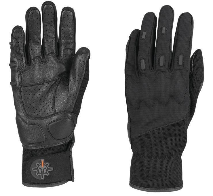 Womens Reflex Vented Gloves, Black - Extra Large