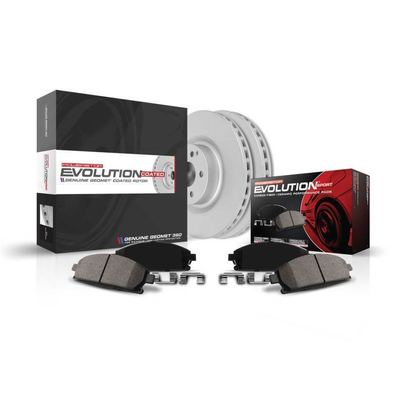 PowerStop K8270 Front Z23 Evolution Brake Kit for 2018-2020 Kia Stinger