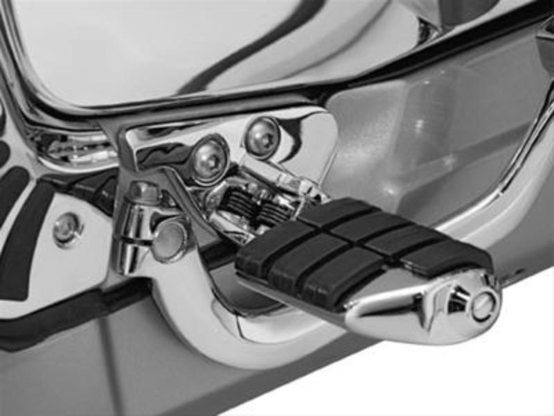 4544 Gl1800 Chrome Foot Peg Mounts, Chrome