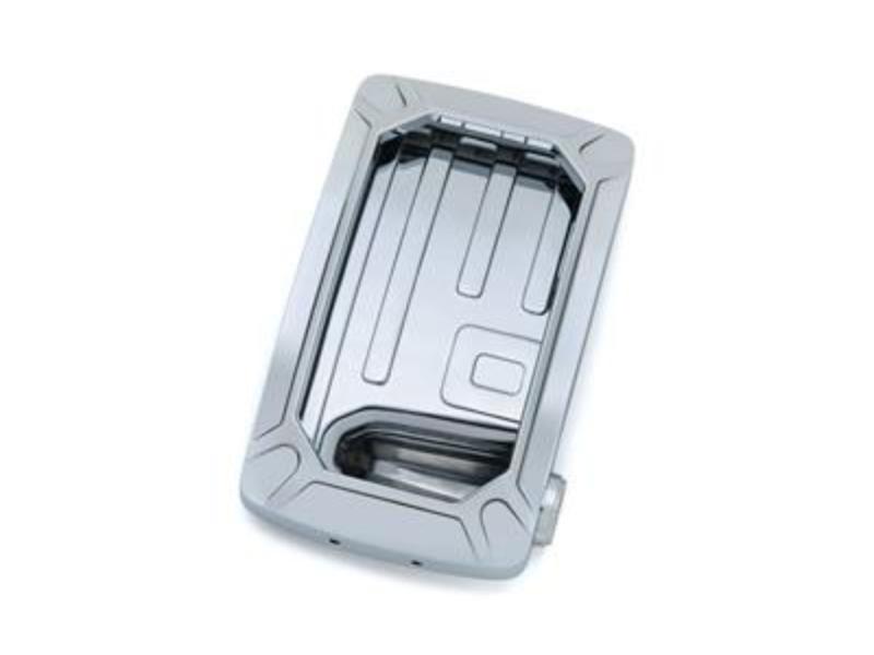 3190 Nova Vert Side Curved Side Mount License Plate Holder