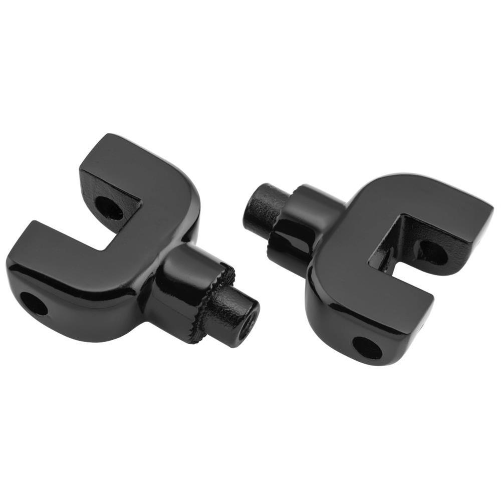 8927 Splined Passenger Indian Board Mount Adapters, Black