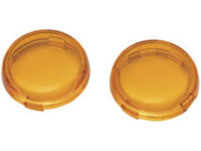 2877 Bullet Style H-D Replacement Lighting Lens, Amber